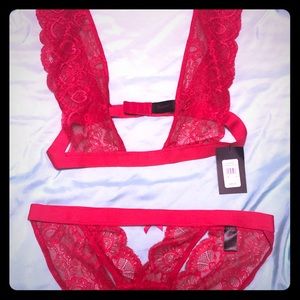 NWT Frederick’s of Hollywood 2 piece lingerie